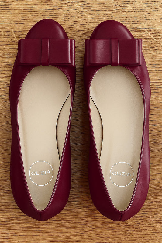 DESY CUIR BORDEAUX