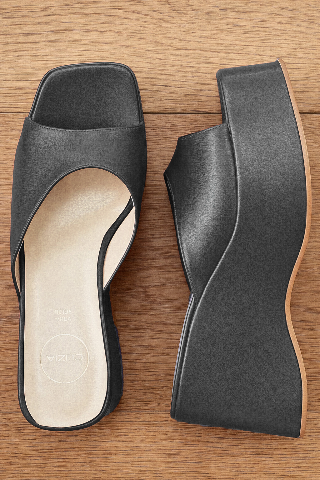 YUNA CUIR GRIS