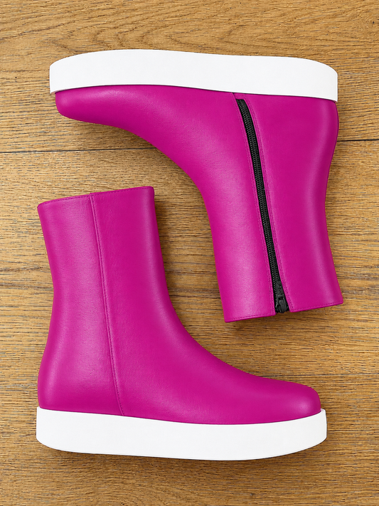 RUBEN CUIR FUCHSIA