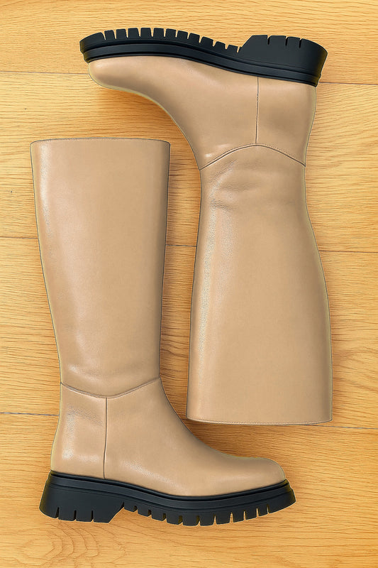 CUIR BEIGE