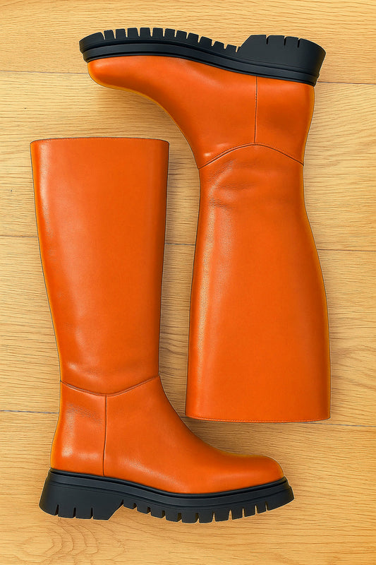 SELVA CUIR ORANGE