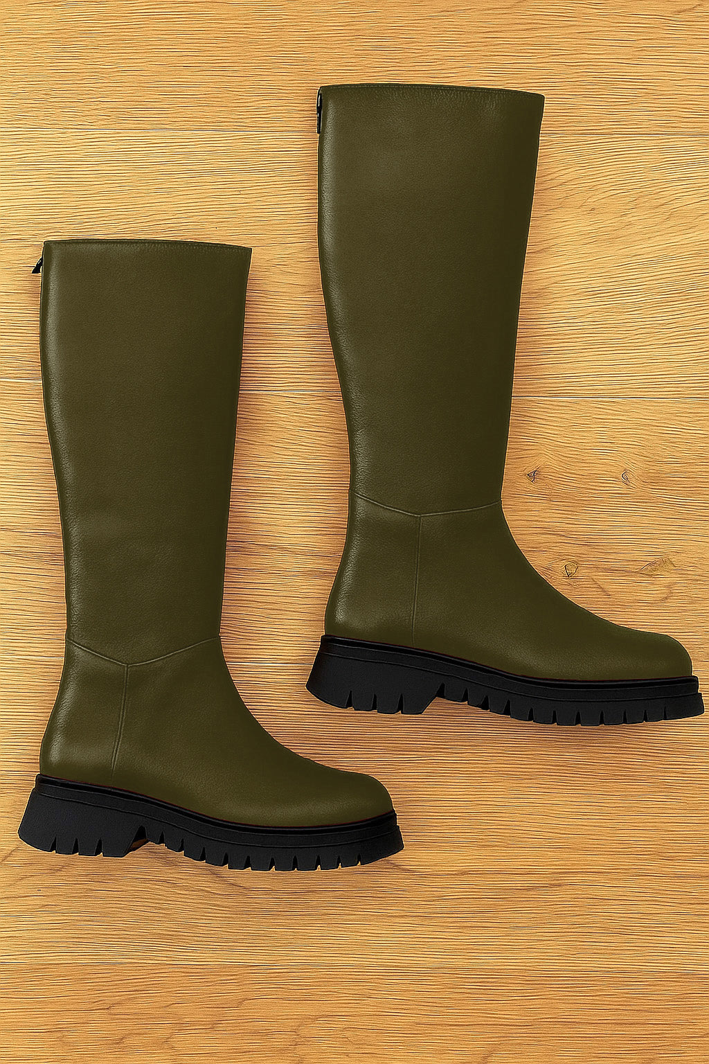 SELVA CUIR KAKI