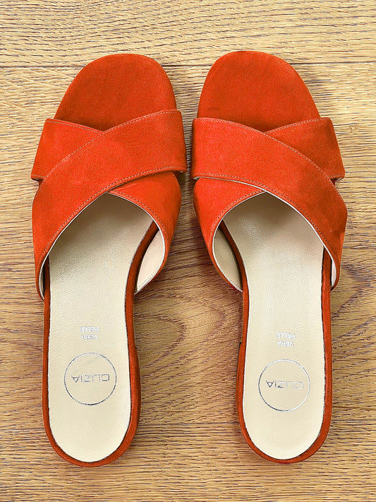 URIEL SUEDE ORANGE