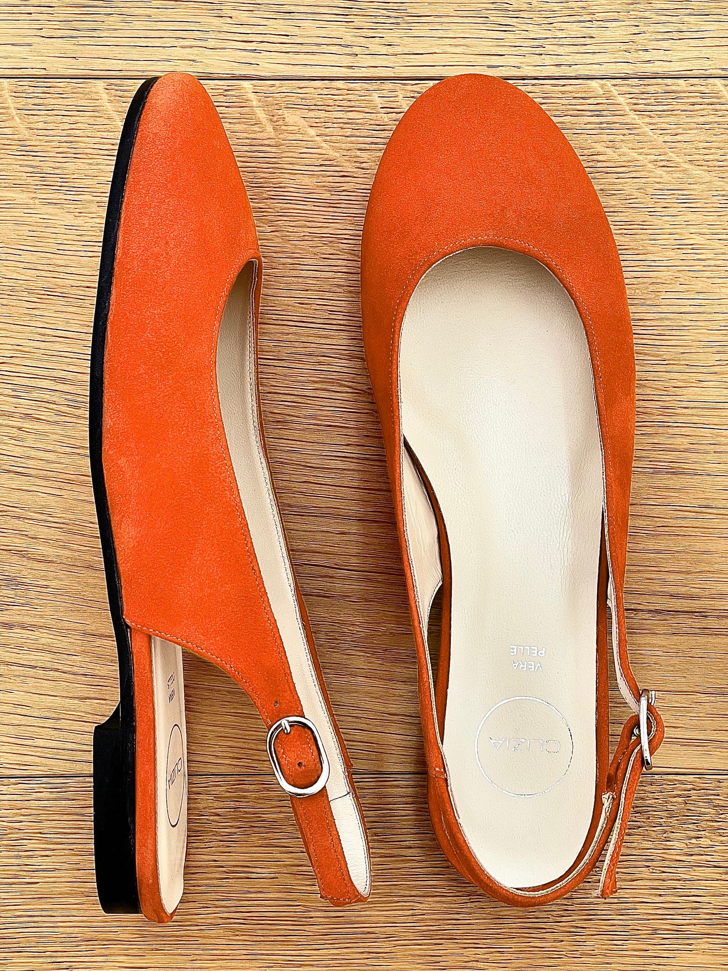 MAGGIE SUEDE ORANGE