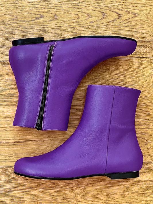 KOEN CUIR VIOLET