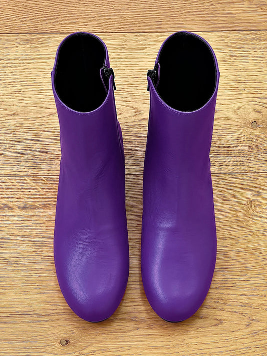 KOEN CUIR VIOLET