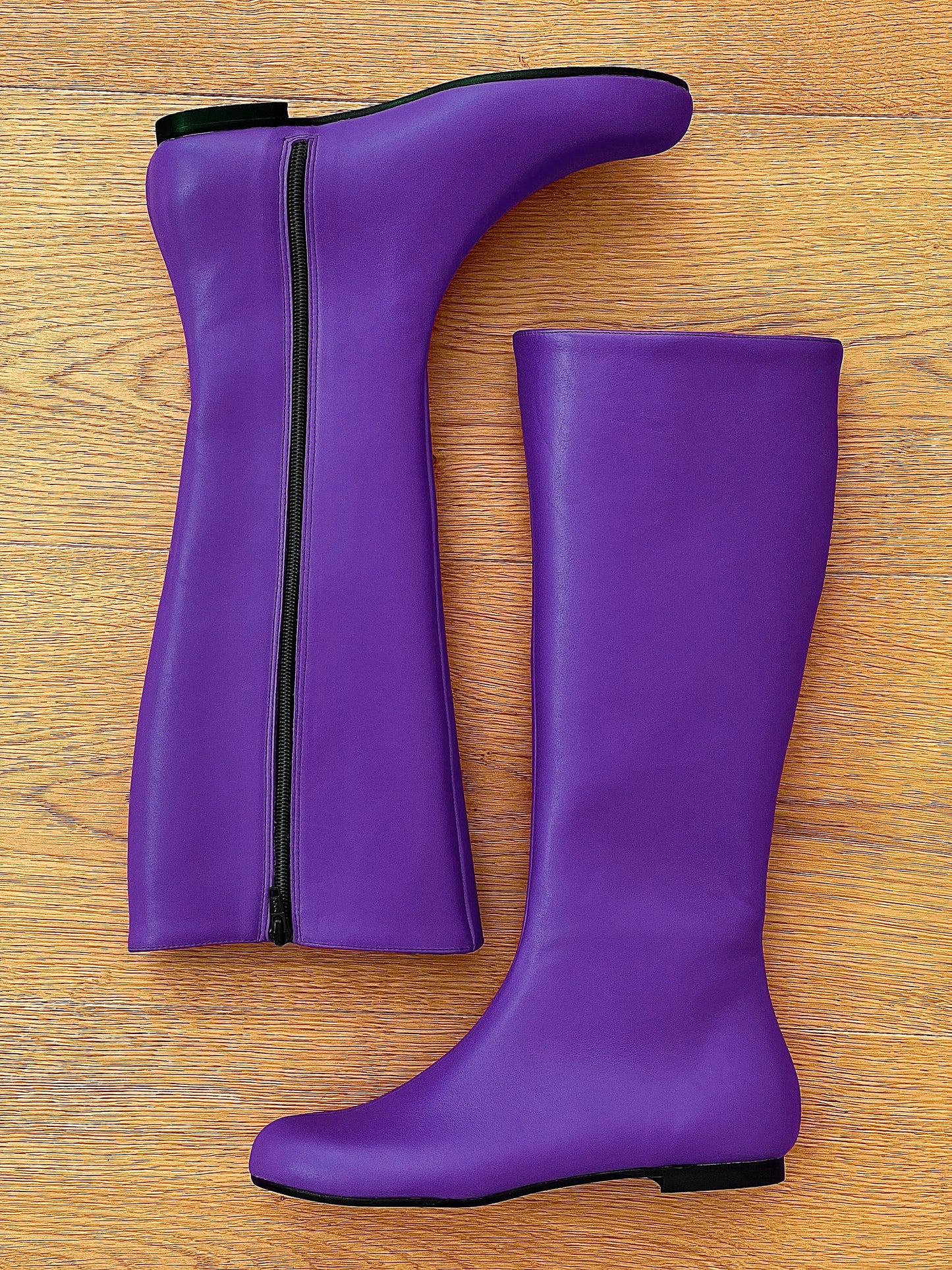 JONAS CUIR VIOLET