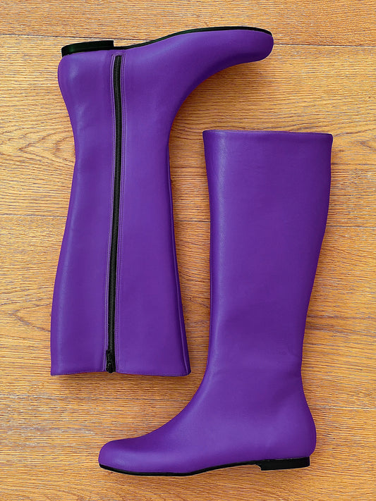 JONAS CUIR VIOLET