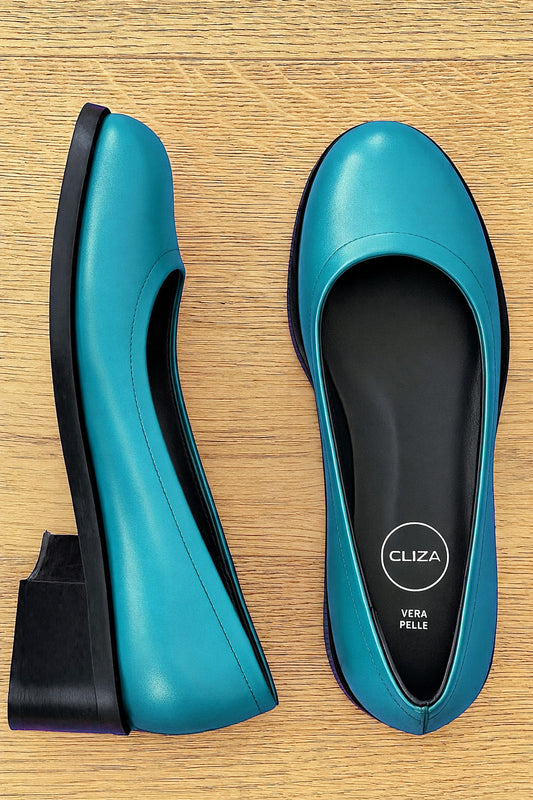 LOKI CUIR BLEU