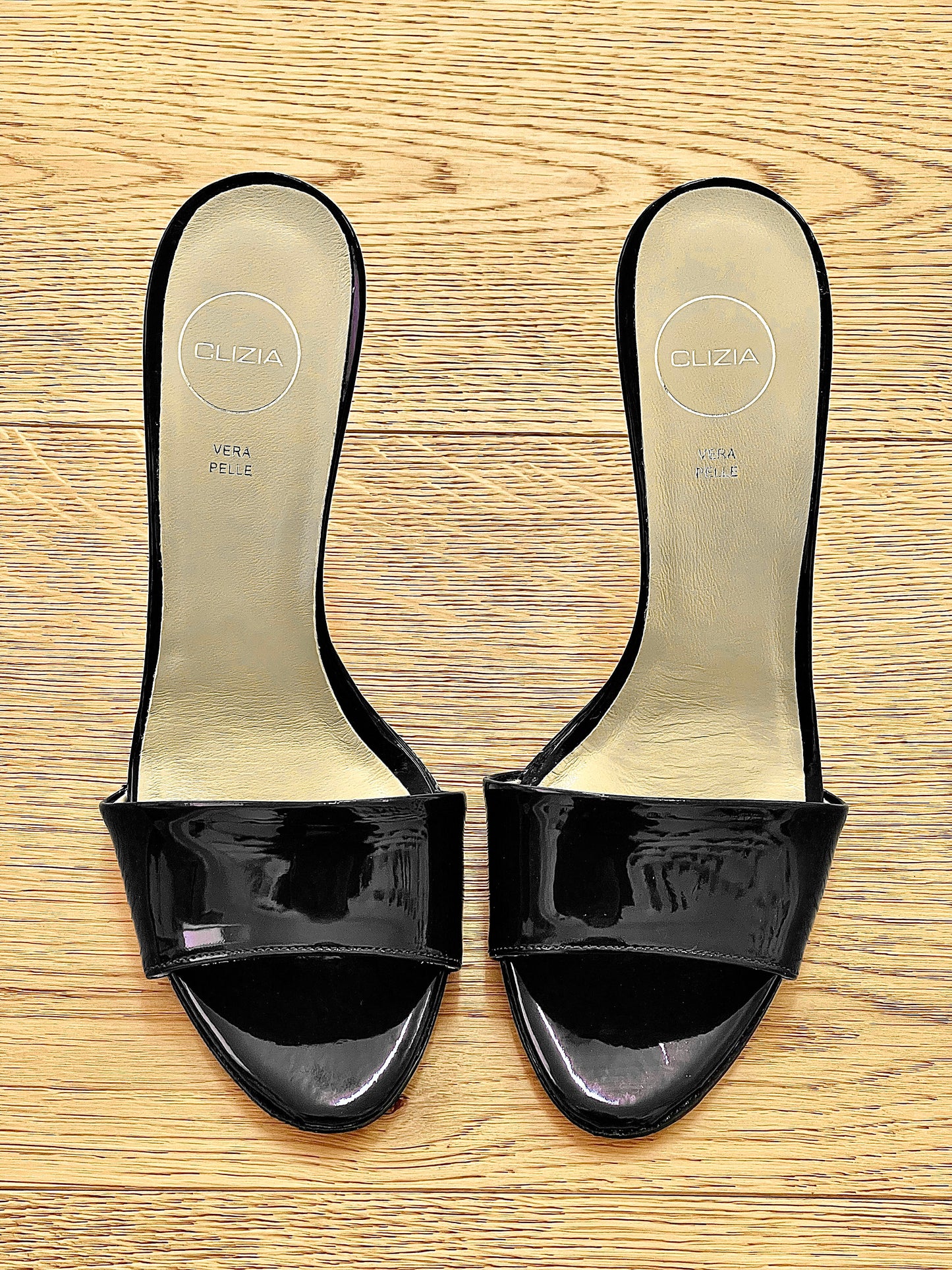 MARION CUIR VERNI NOIR