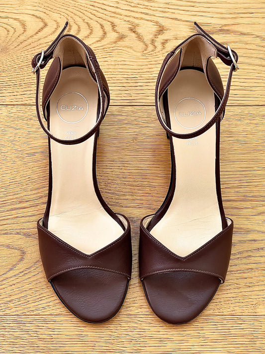 SCARLETT CUIR MARRON