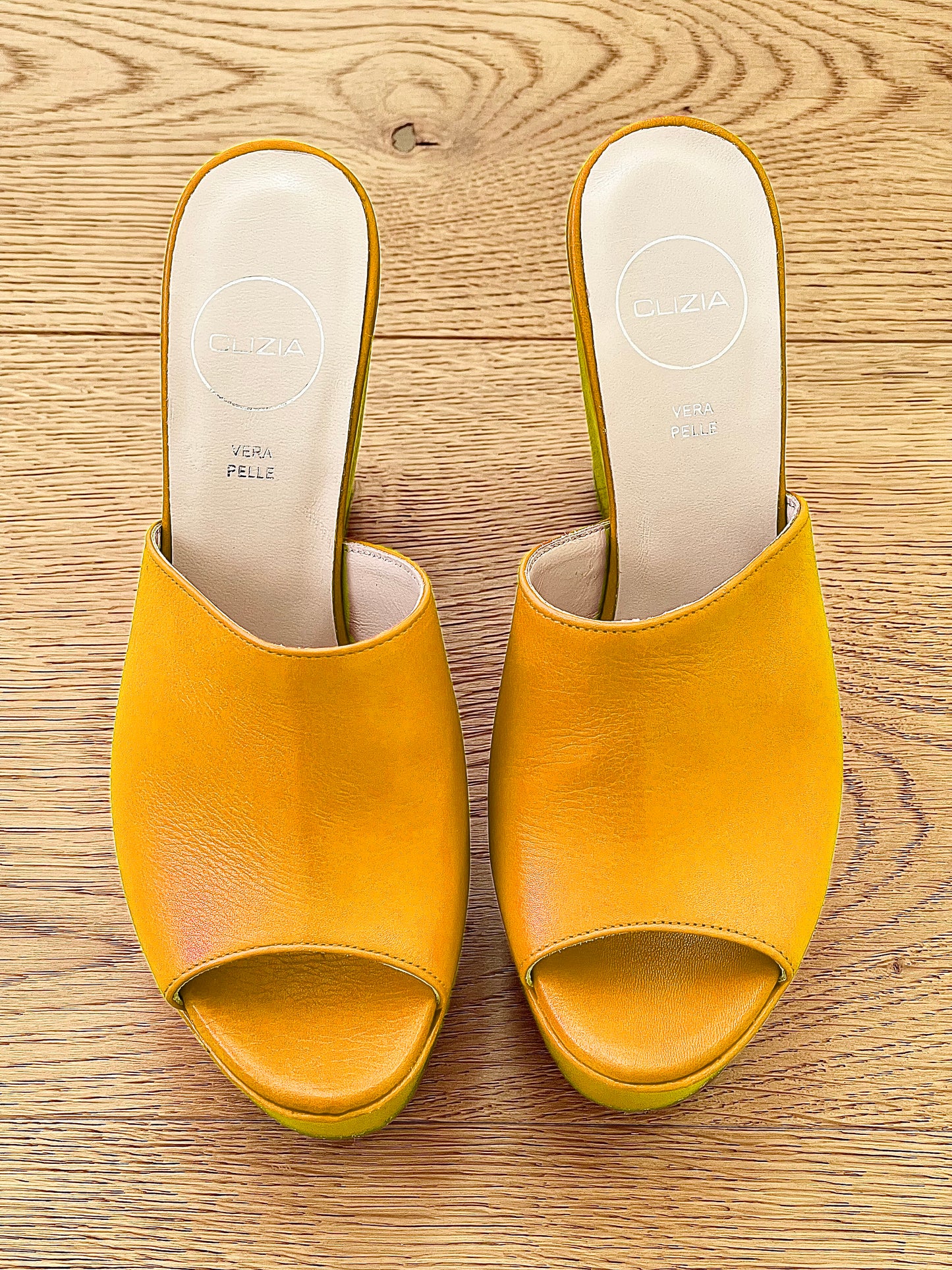 EMMA CUIR JAUNE
