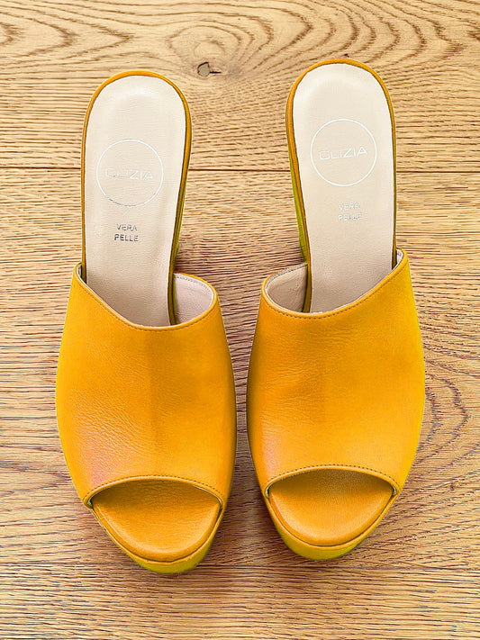 EMMA CUIR JAUNE