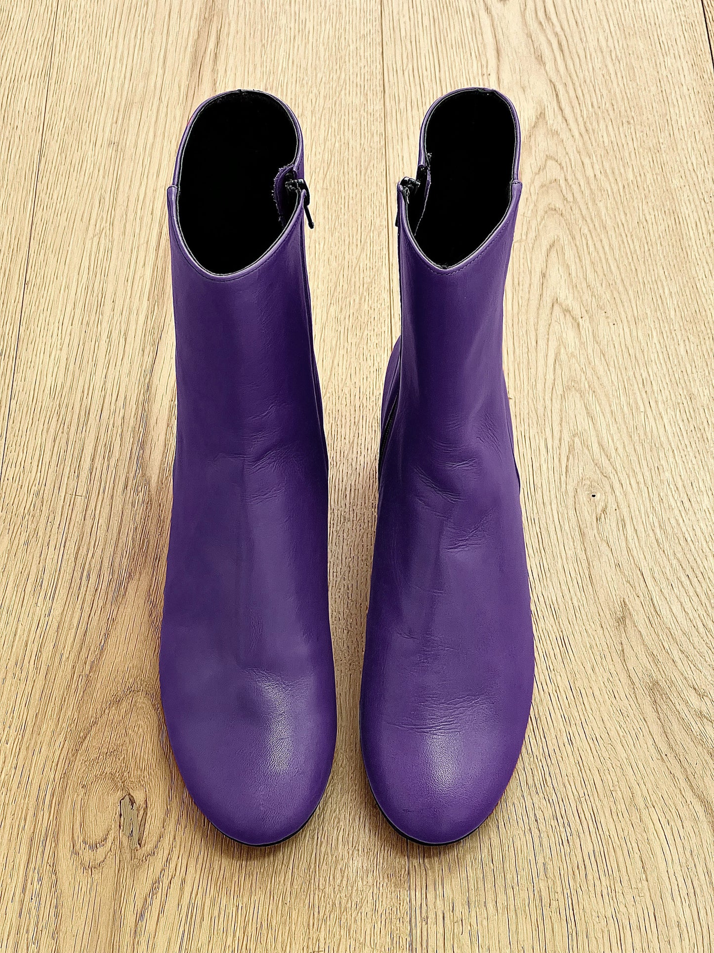 MAXIME CUIR VIOLET