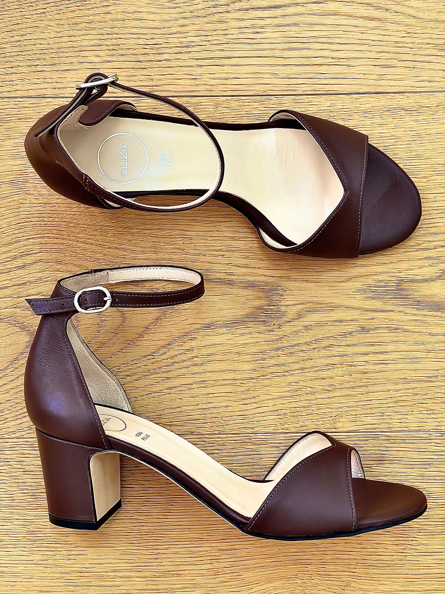 SCARLETT CUIR MARRON