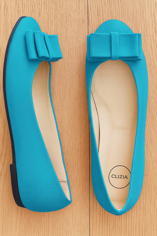 KENDRA SUEDE BLEU CLAIR