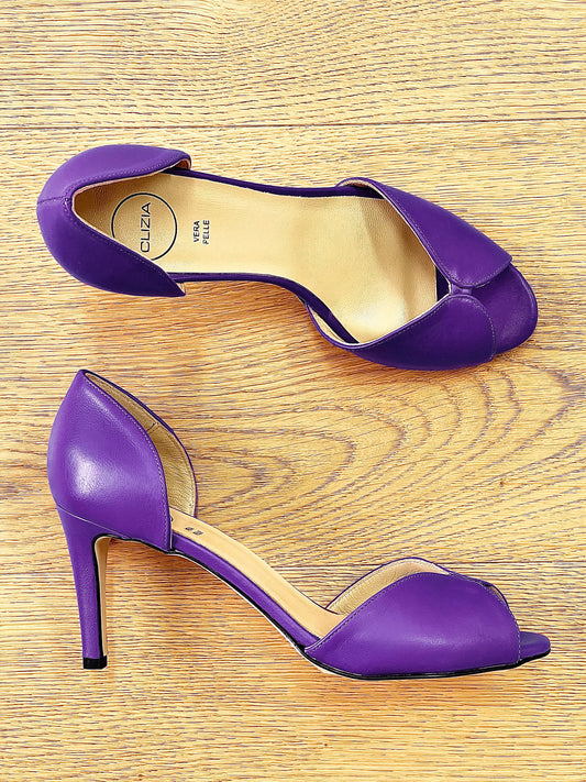 WANDA CUIR VIOLET