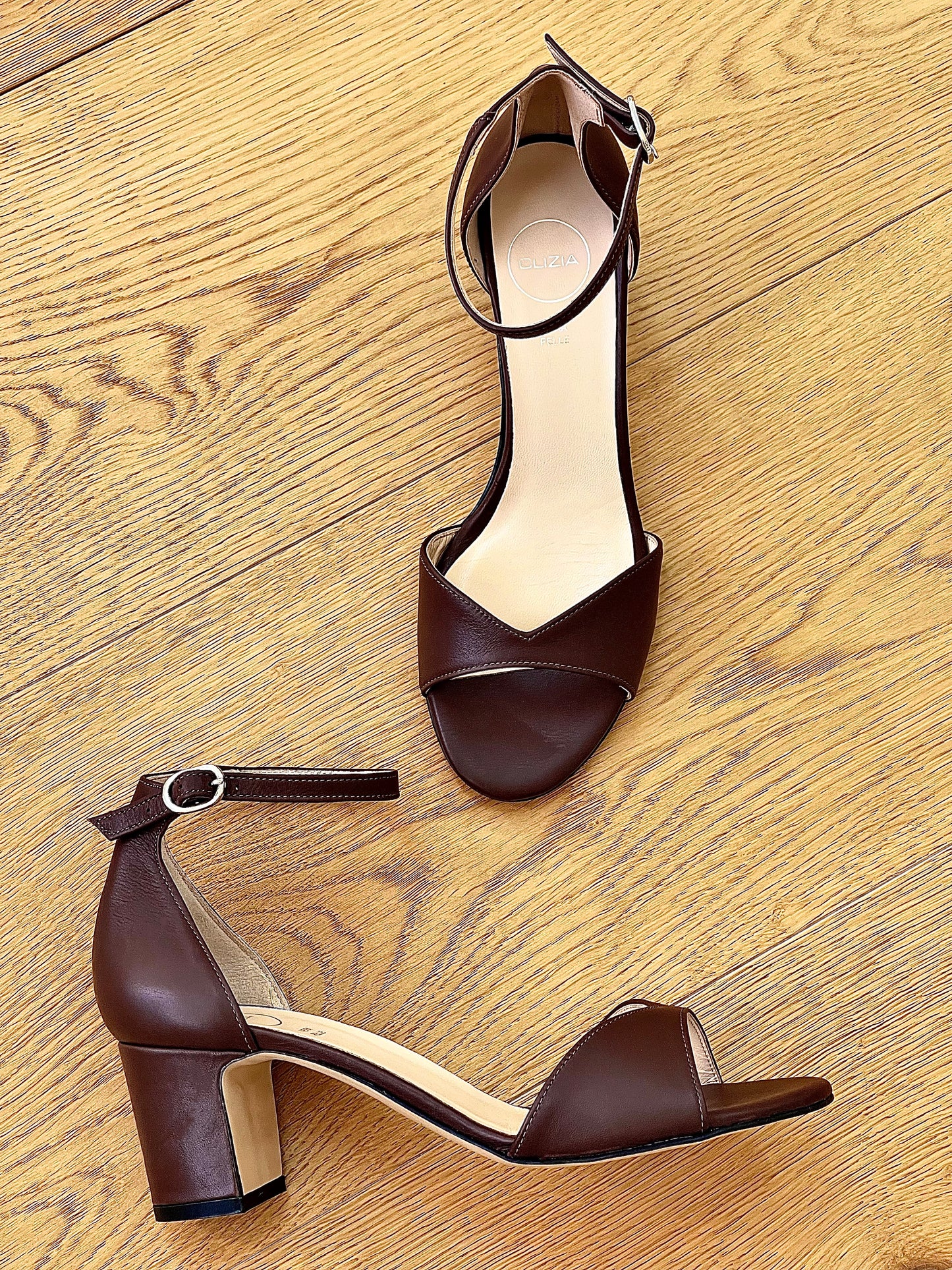 SCARLETT CUIR MARRON