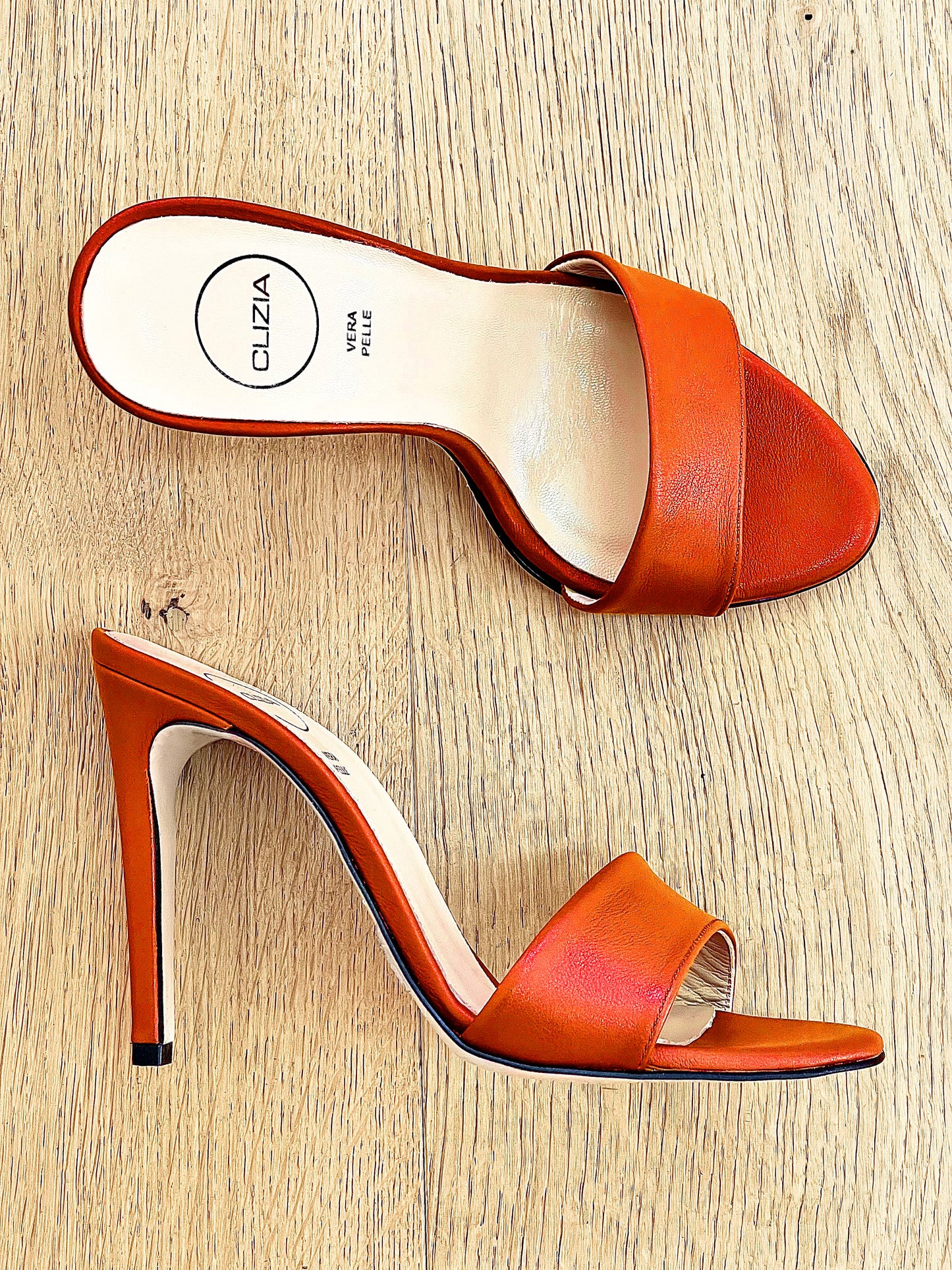 MARION CUIR ORANGE