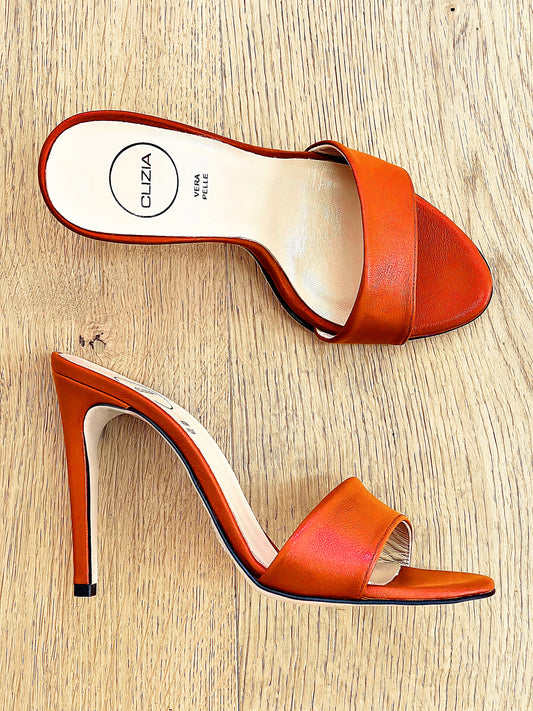 MARION CUIR ORANGE