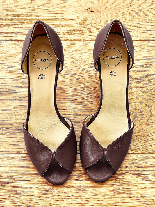 WANDA CUIR MARRON