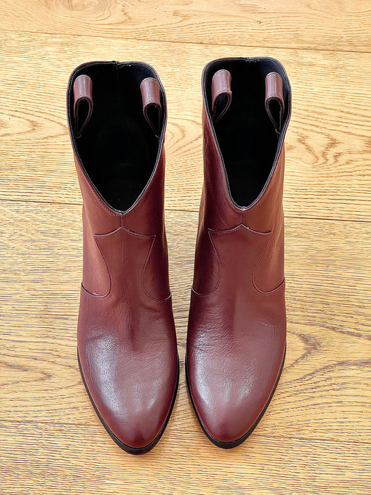 DAKOTA CUIR BORDEAUX