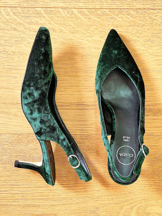 TANIA VELOURS VERT