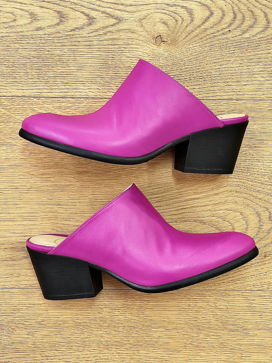 CUIR LUKE FUCHSIA