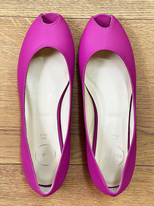 ATLAS CUIR FUCHSIA