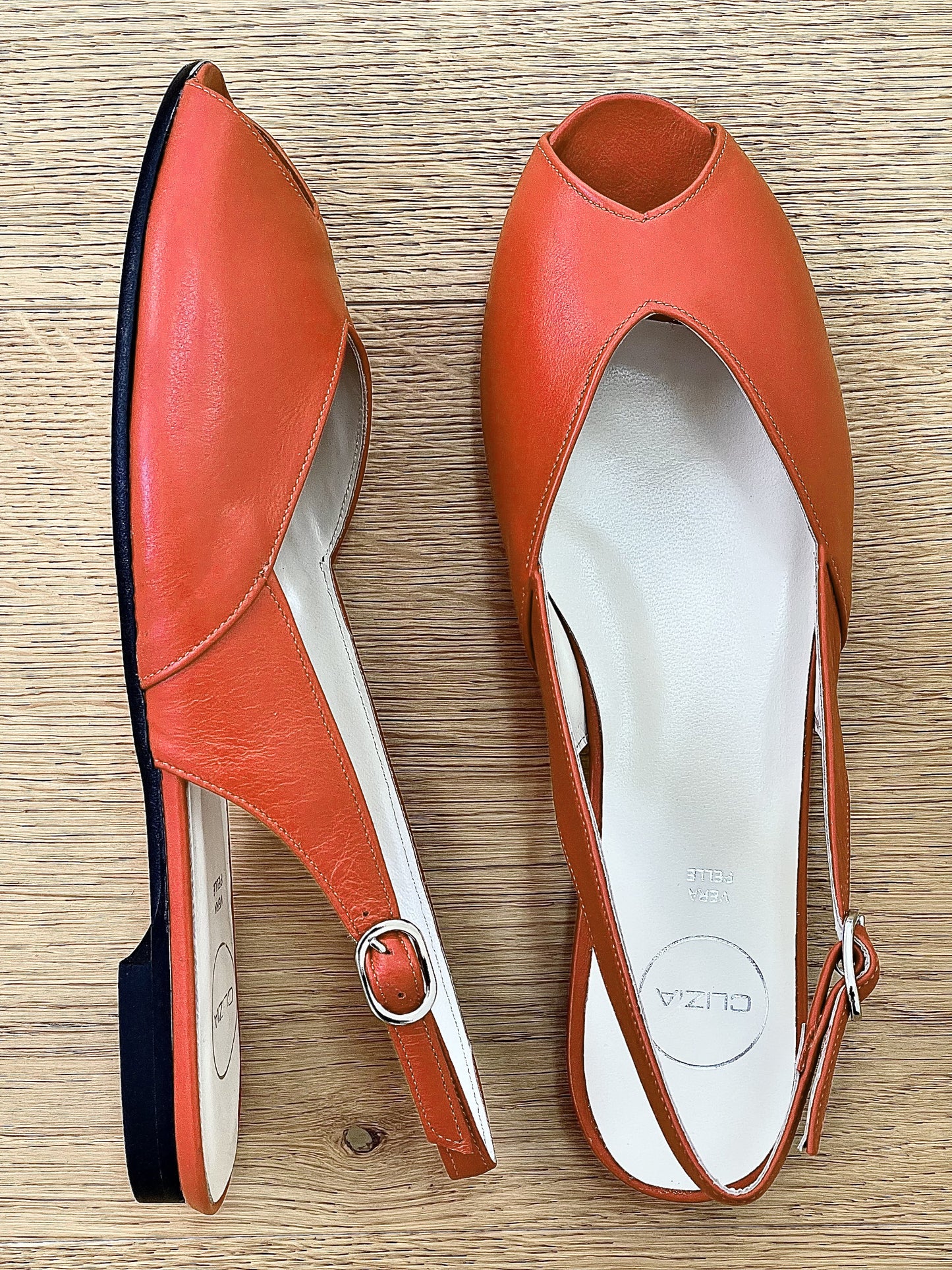 CUIR CECIL ORANGE