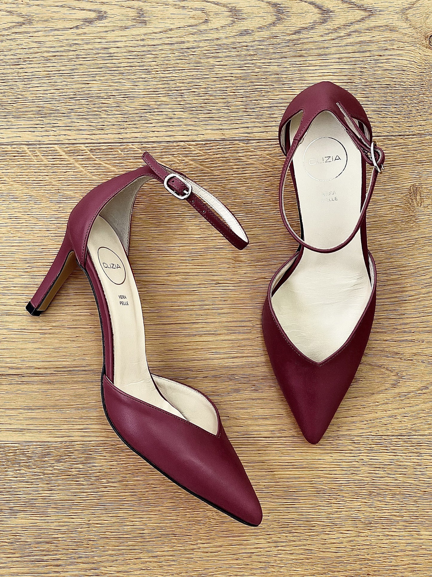 ADA CUIR BORDEAUX