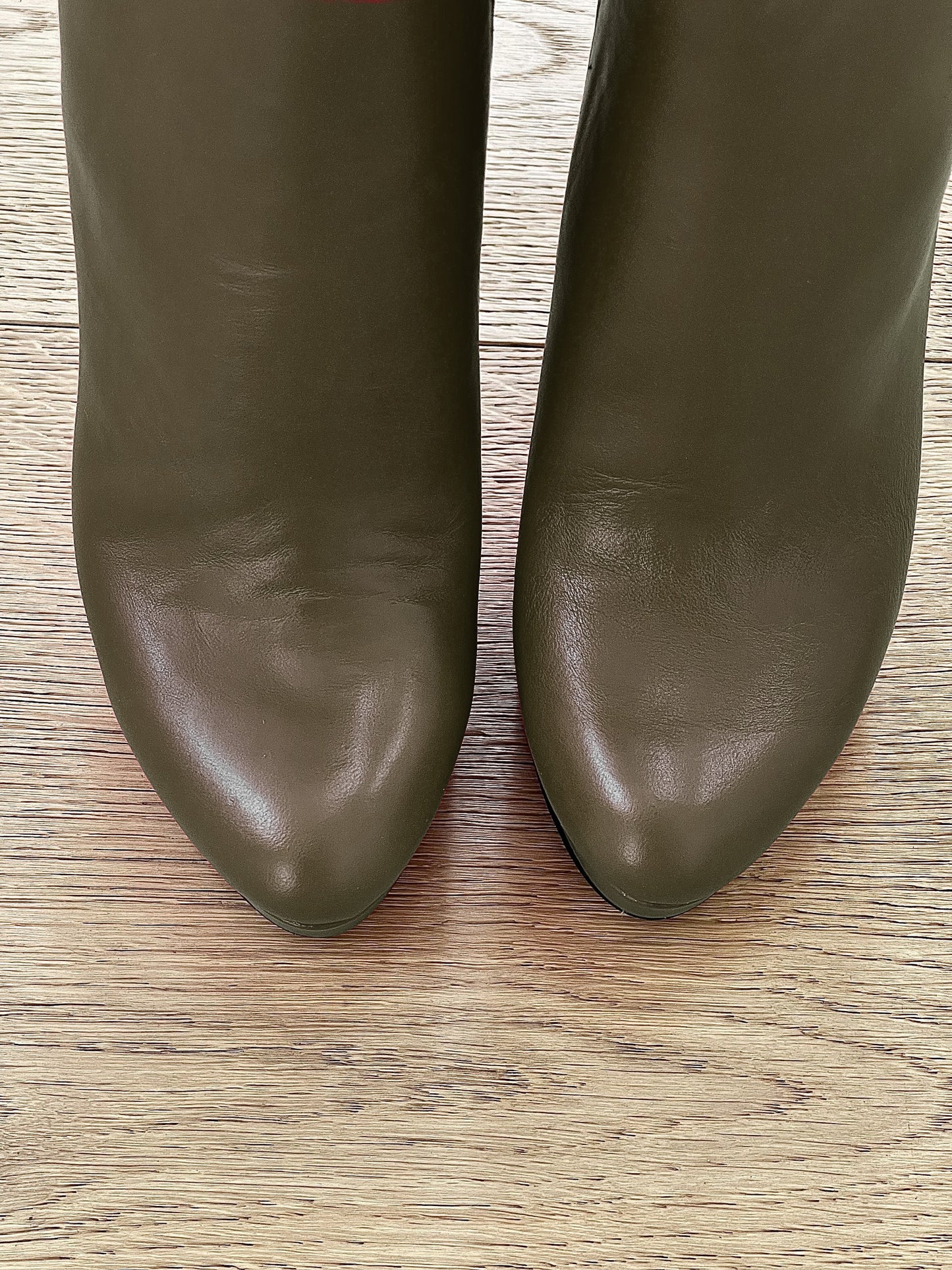 LOREN CUIR KAKI