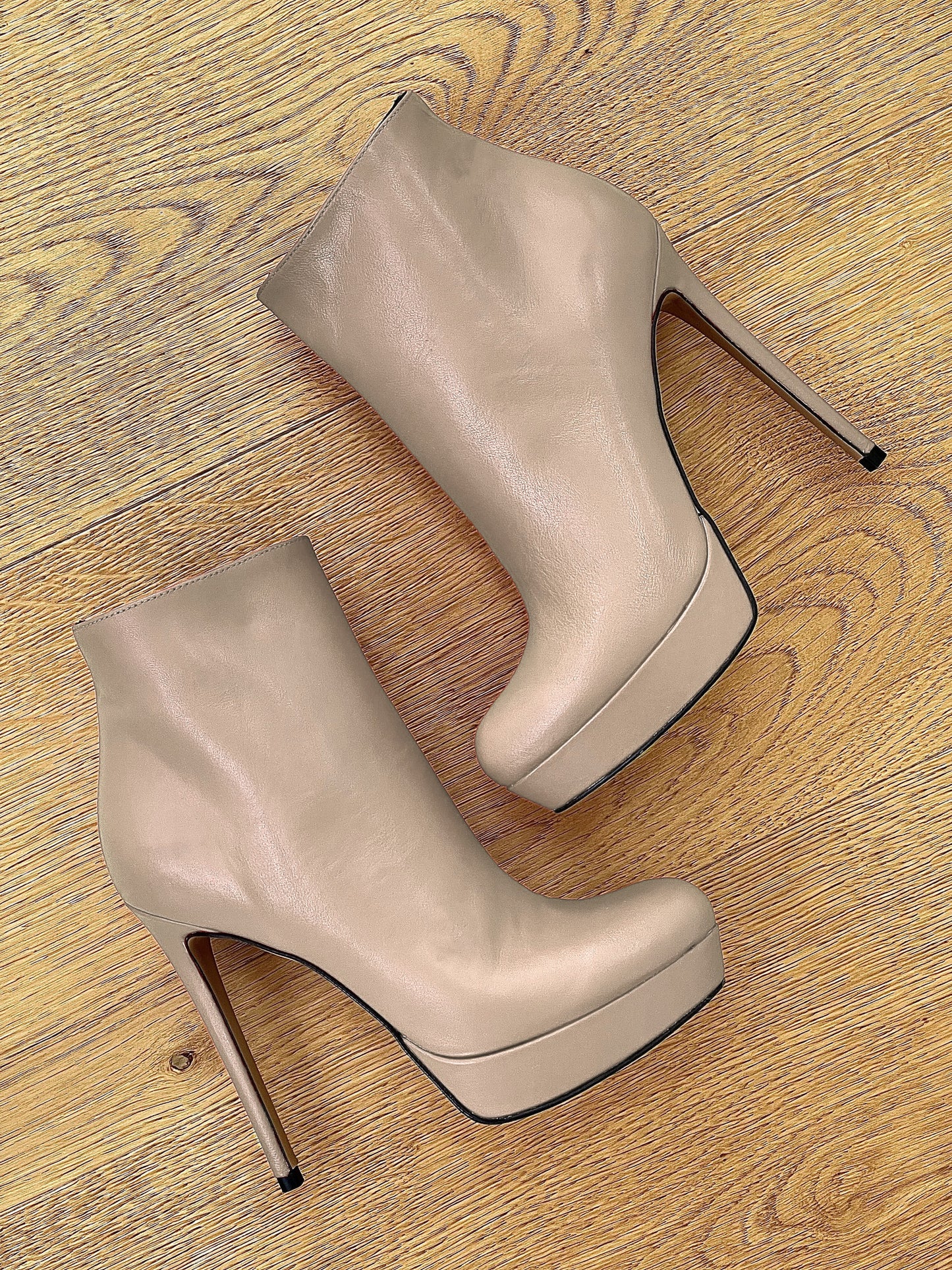LOREN CUIR BEIGE