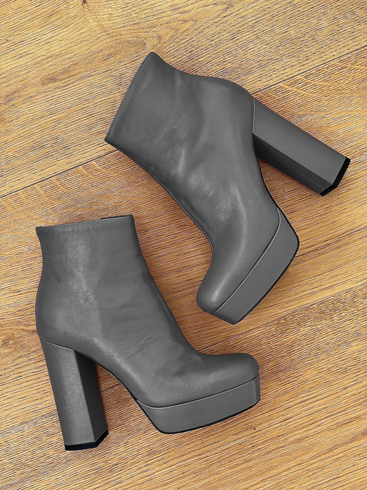 DETROIT LEATHER GREY