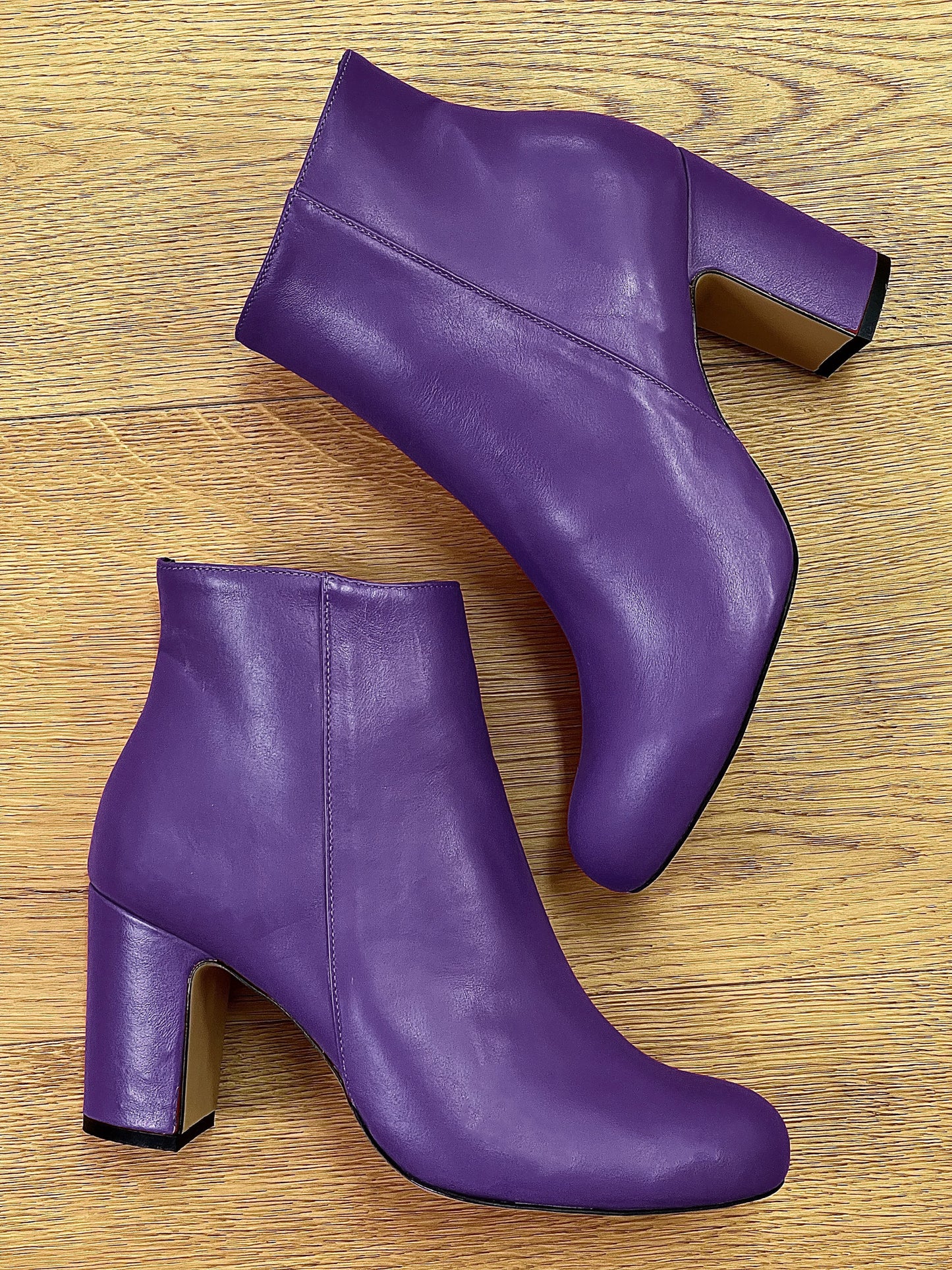 ROME CUIR VIOLET