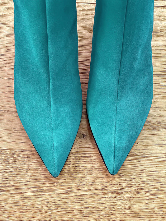 IRIS SUEDE BLEU