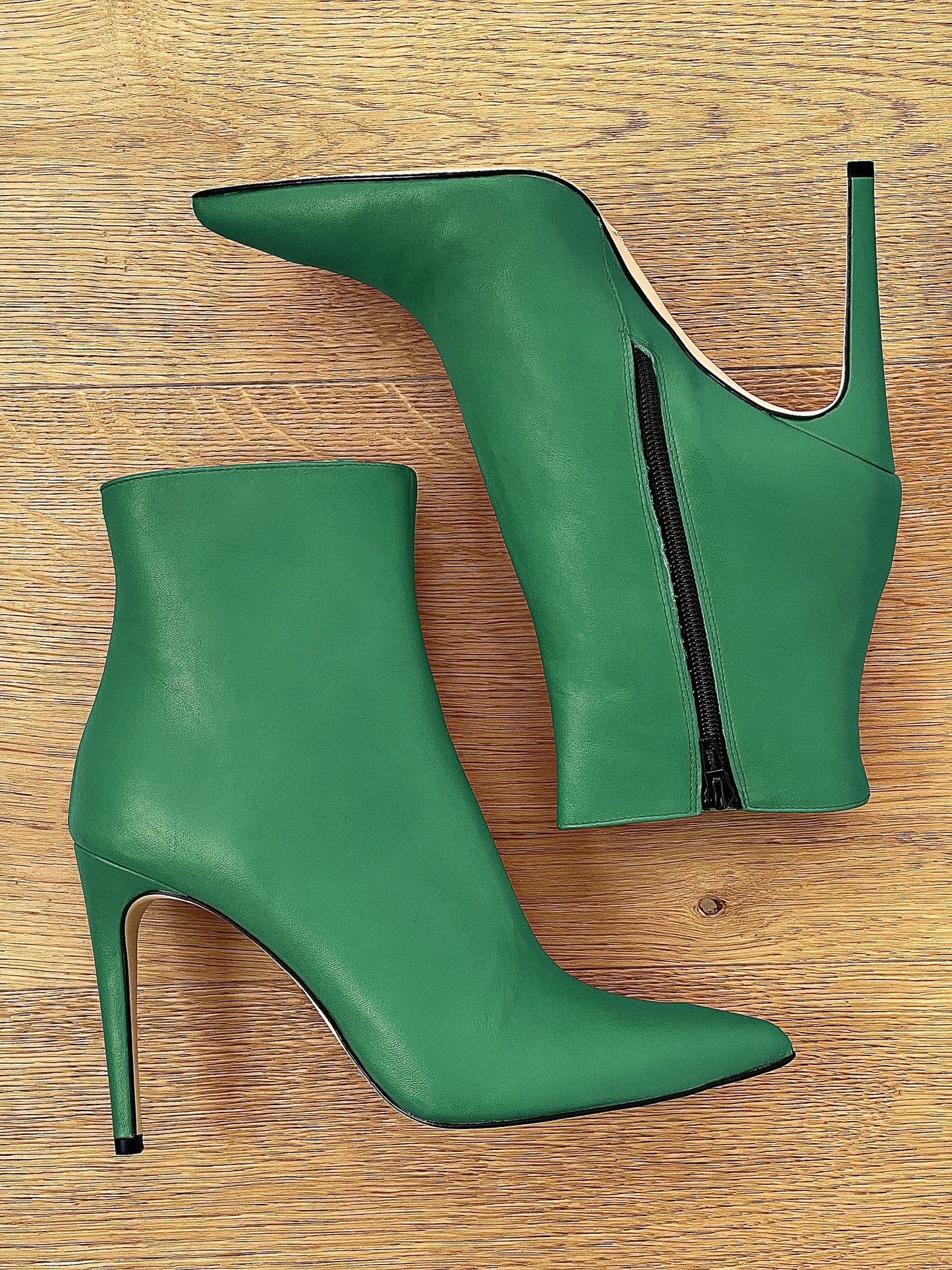 CUIR VERT FONCÉ