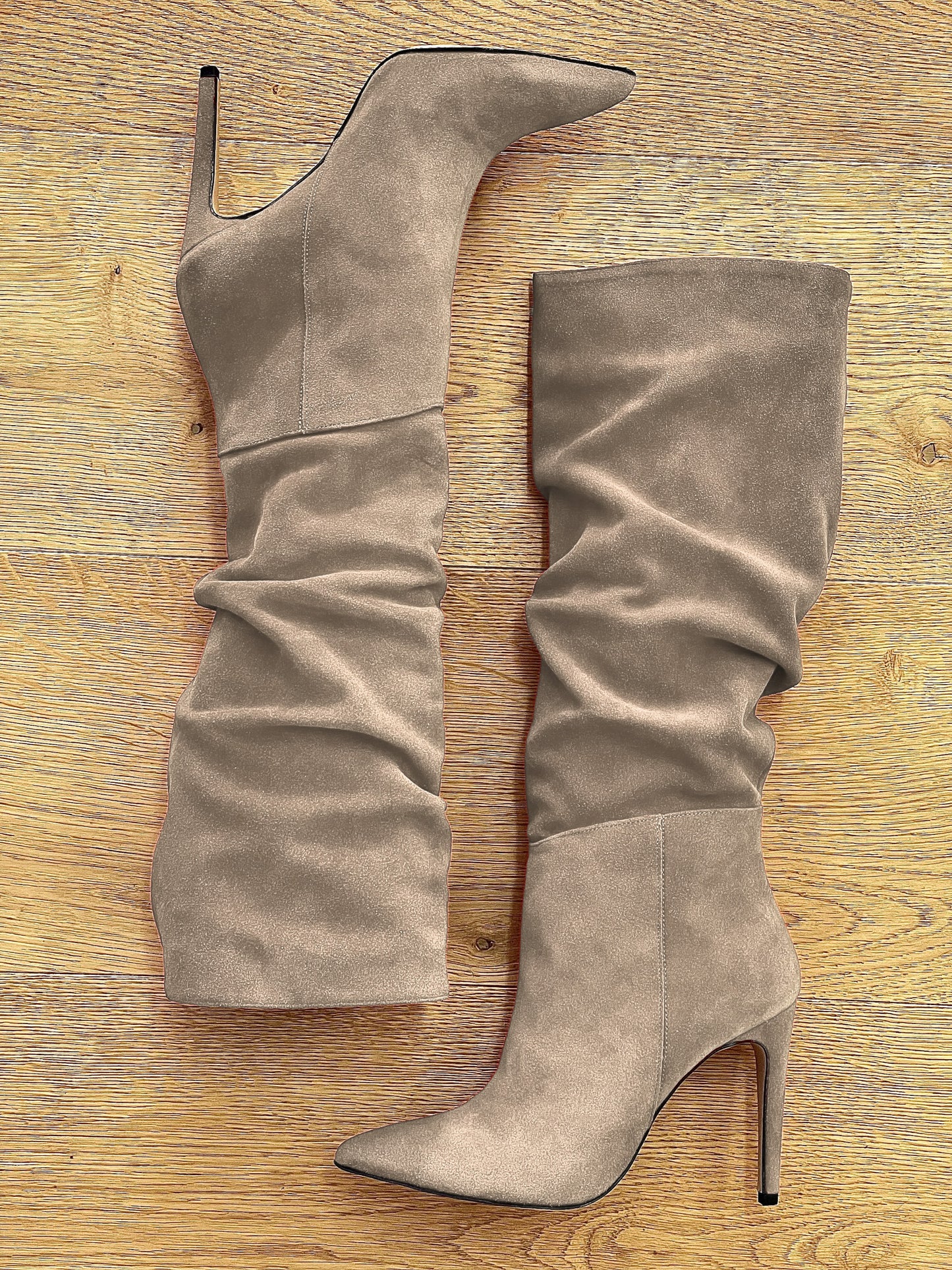 ARZU DOVE GREY SUEDE