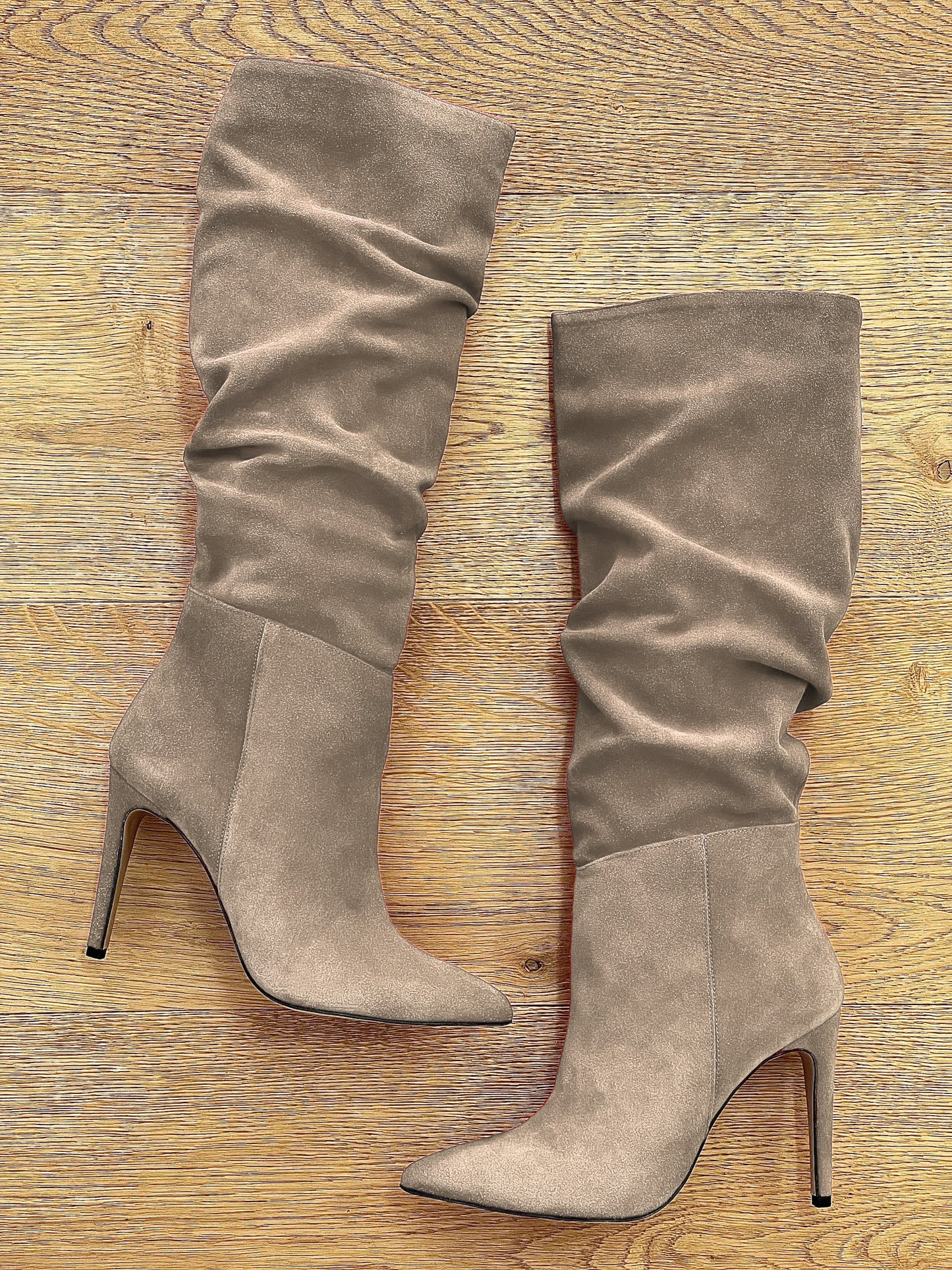 ARZU DOVE GREY SUEDE