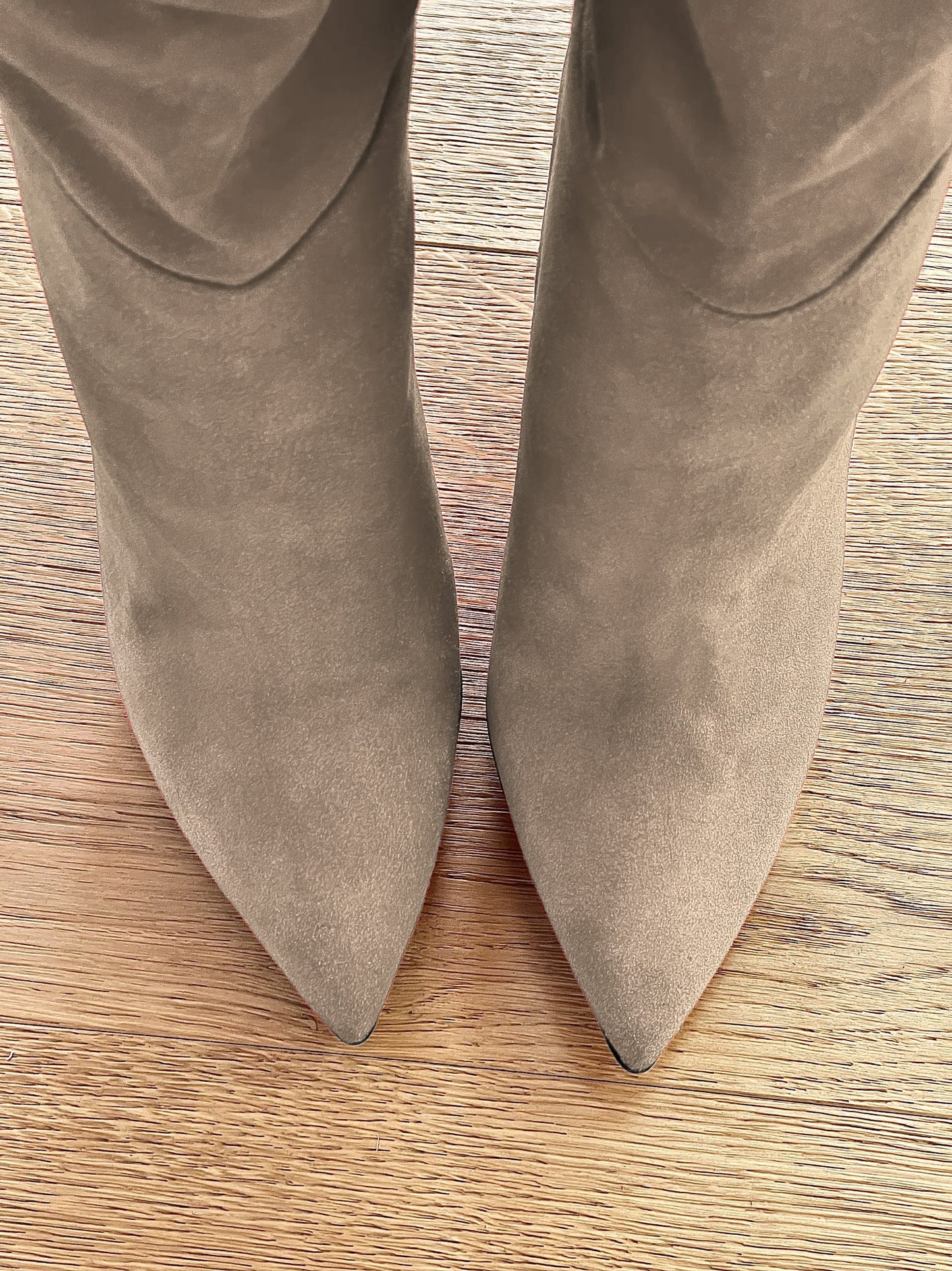 ARZU DOVE GREY SUEDE