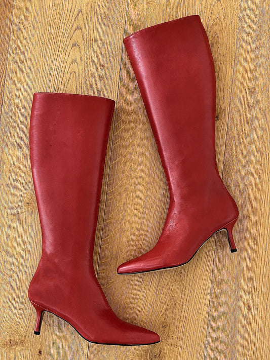 CUIR ROUGE BONBON