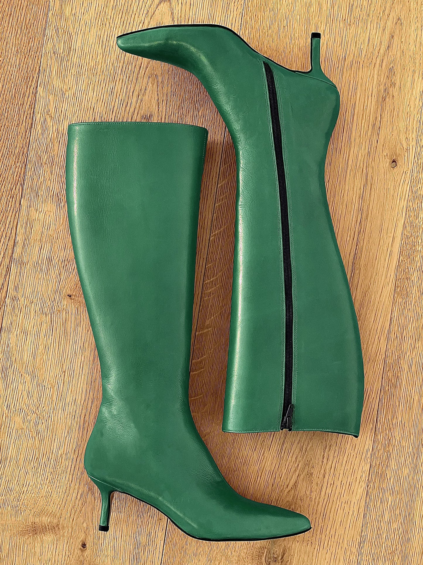 CUIR VERT BONBON