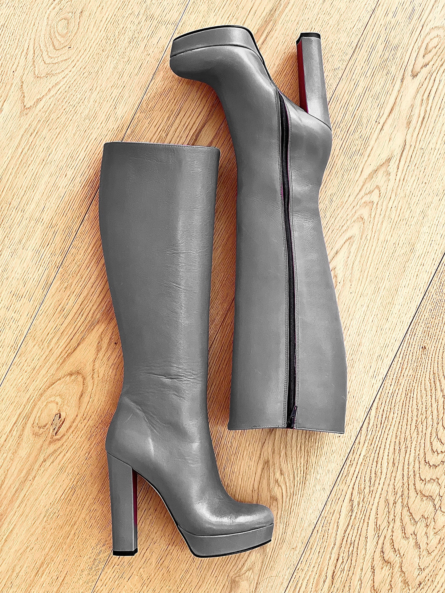 SAVANNAH LEATHER GREY