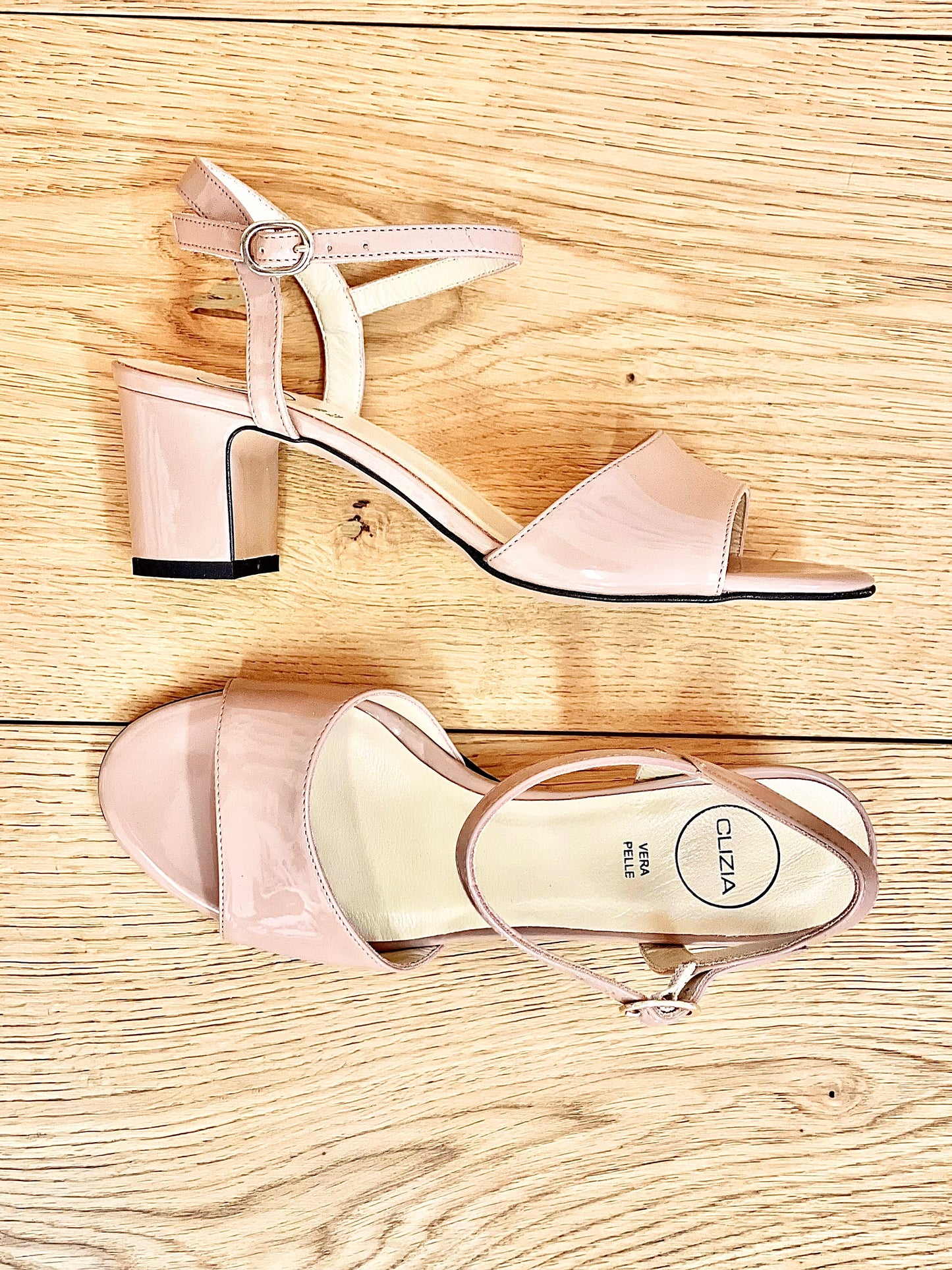 IDA NUDE PATENT LEATHER