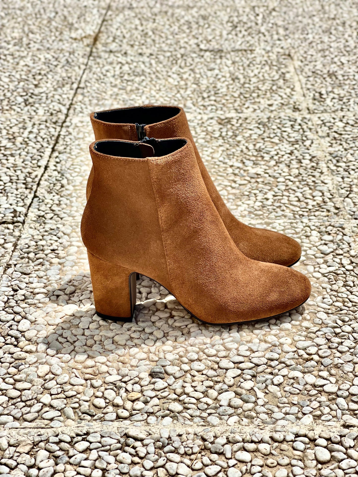 ROMA SUEDE COGNAC