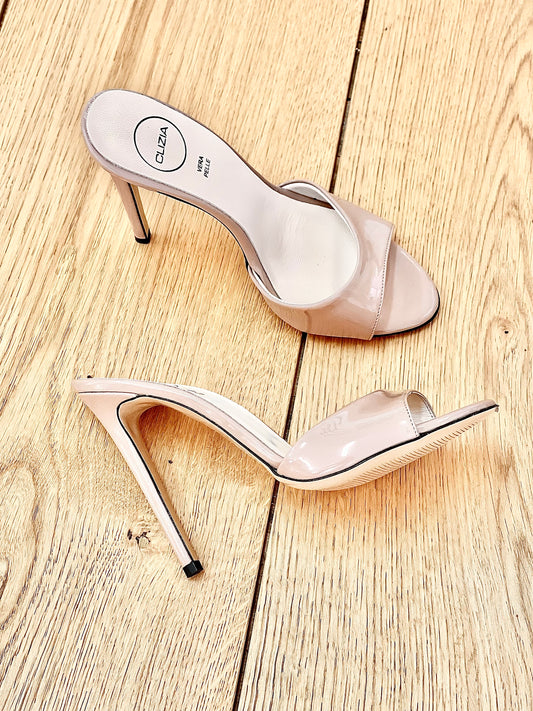 INEX NUDE PATENT LEATHER