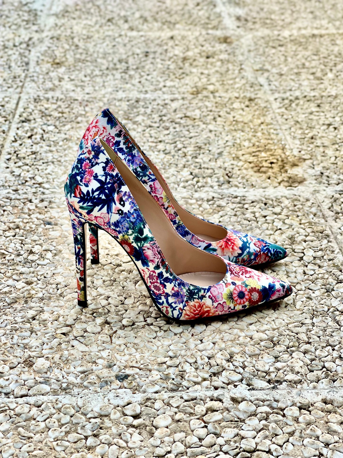 NOEUD FLEURS BLANCHES