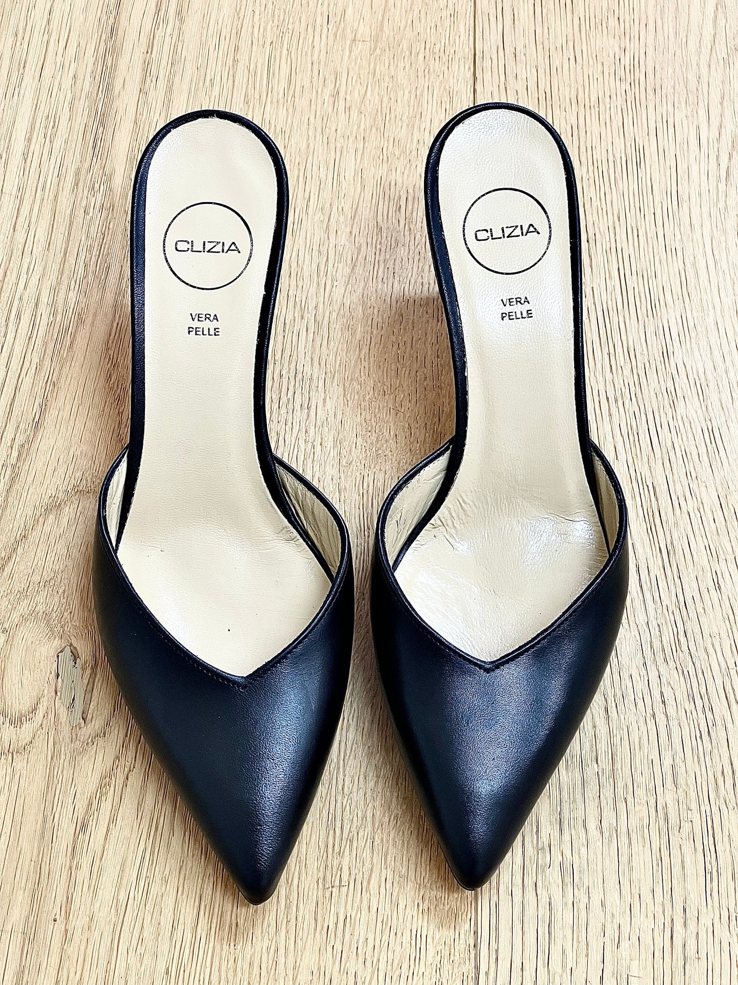 BRENDA LEATHER BLACK