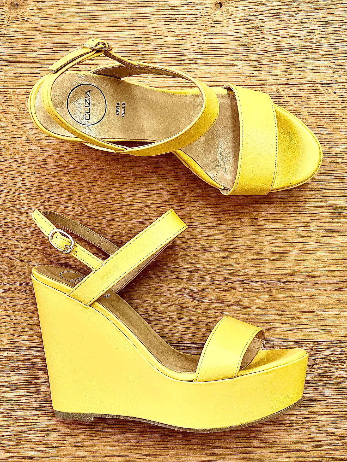 EDELIS LEATHER YELLOW