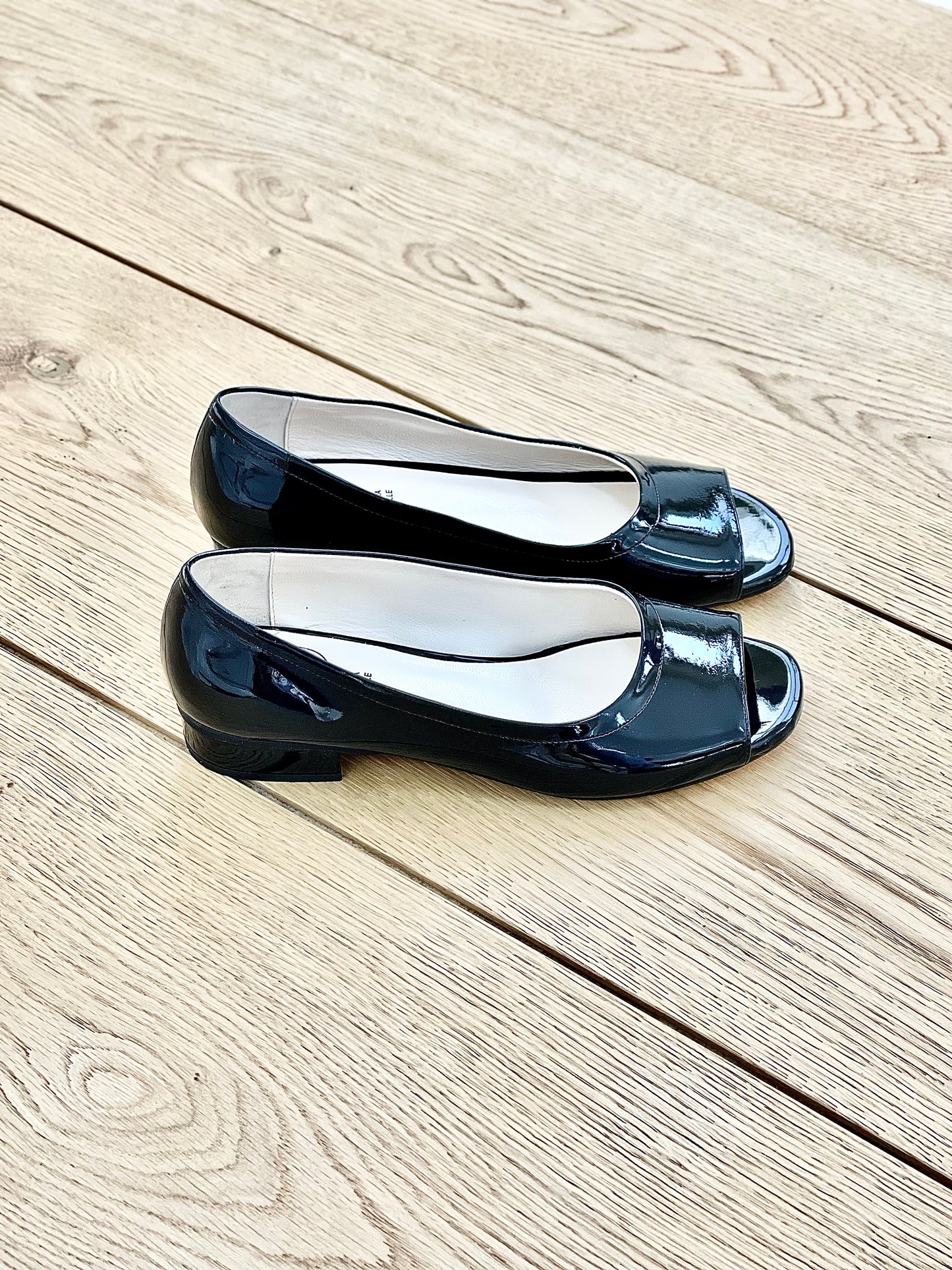 NICOLE CUIR VERNI NOIR